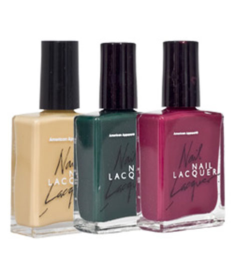 Esmaltes de uñas American Apparel