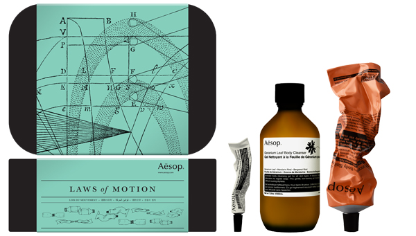 Aesop, productos para la Navidad