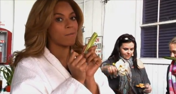 Beyoncé y el apio
