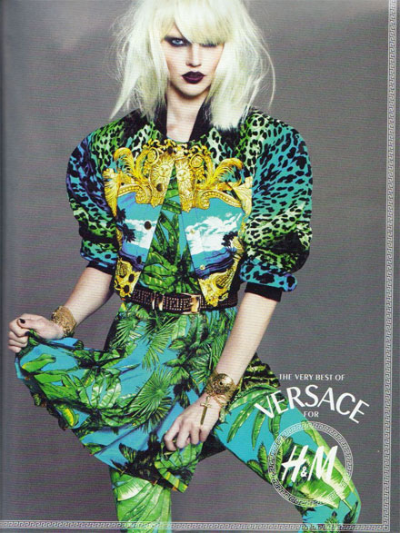 Más y más Versace para H&M