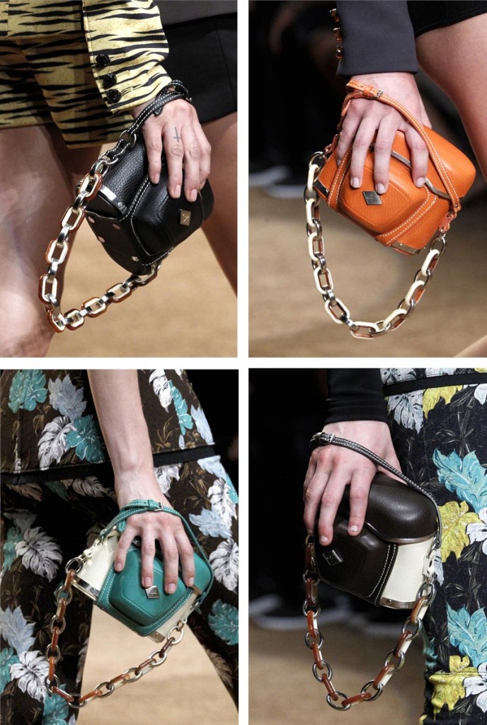 Portacámaras de Proenza Schouler en la colección PV 2012