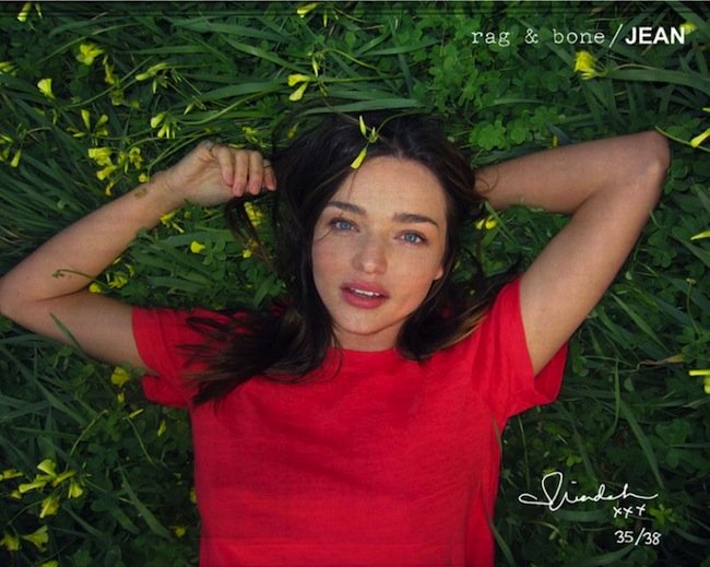 Miranda Kerr para Rag & Bone