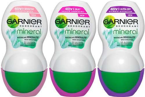 Probamos el desodorante mineral de Garnier