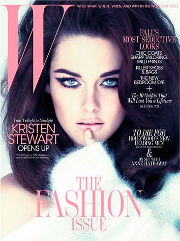Kristen Stewart, mismo maquillaje en dos portadas diferentes