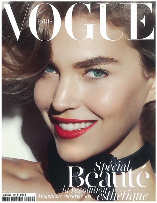 Sonrisa en la portada de Vogue Paris