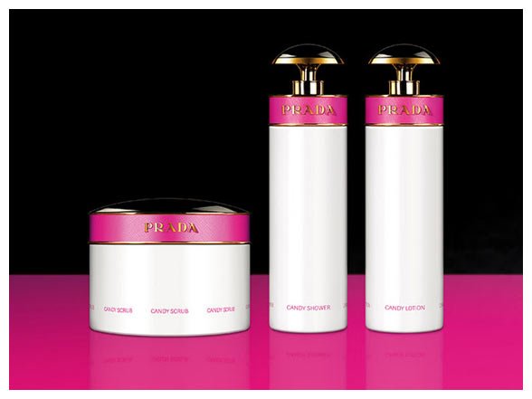 Colección de baño de Candy by Prada