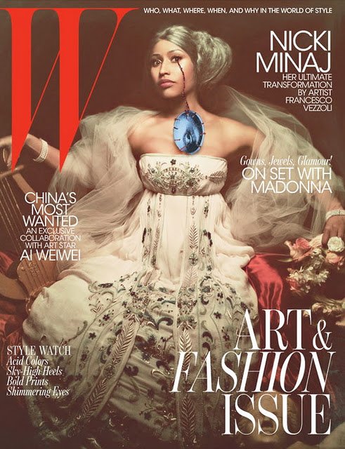 La versión más rococó de Nicki Minaj en la portada de W Magazine