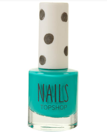 Probamos los esmaltes de Topshop en "Green Room"