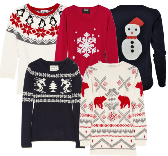 Jerseys perfectos para la Navidad