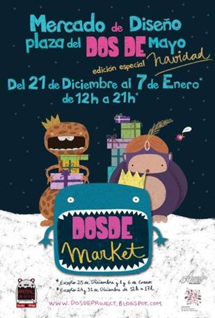 Compra tus regalos en el Mercado navideño del Dosde Market