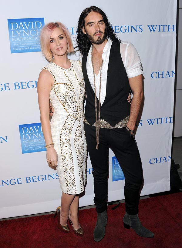 Parejas bien avenidas: Katy Perry y Russell Brand