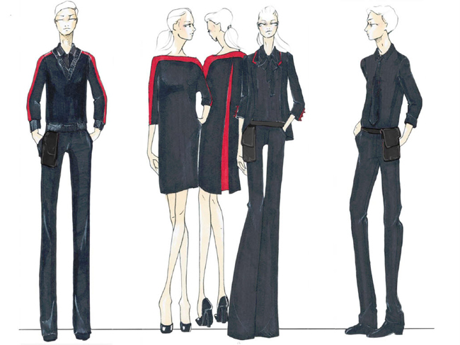 Hecha un vistazo a los nuevos uniformes de Sephora diseñados por Prabal Gurung 