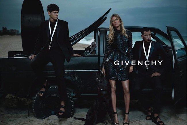 Más Gisele Bündchen, ahora como imagen para Givenchy