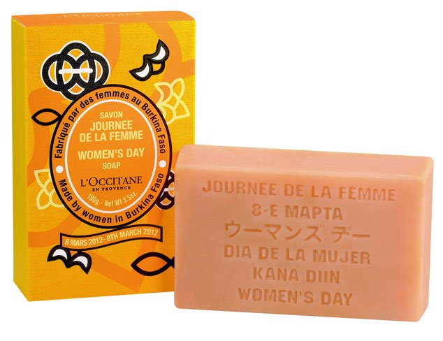 Jabón de L'Occitane para el Día de la Mujer