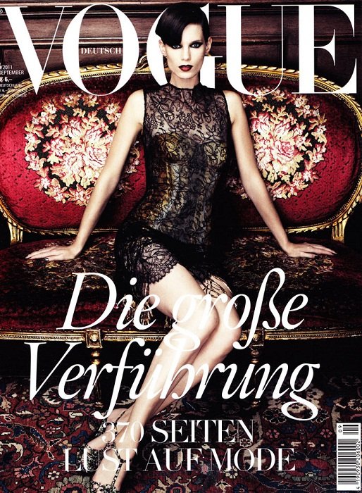 Muchas ediciones de Vogue deberían seguir a su vecina alemana...