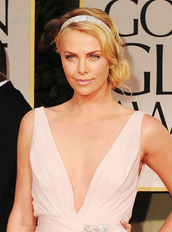 Nuestras lectoras votan a Charlize Theron la mejor maquillada en los Globos de Oro