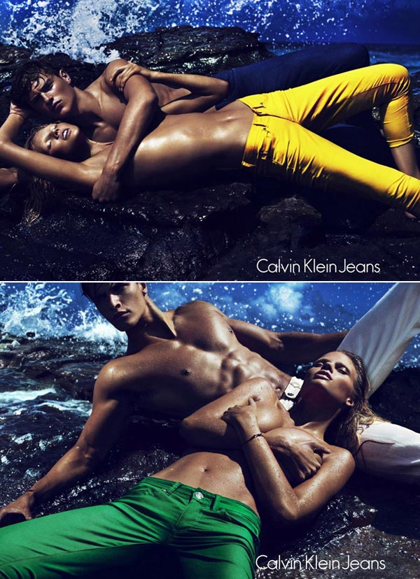 Lara Stone se convierte en la imagen de Calvin Klein Jeans