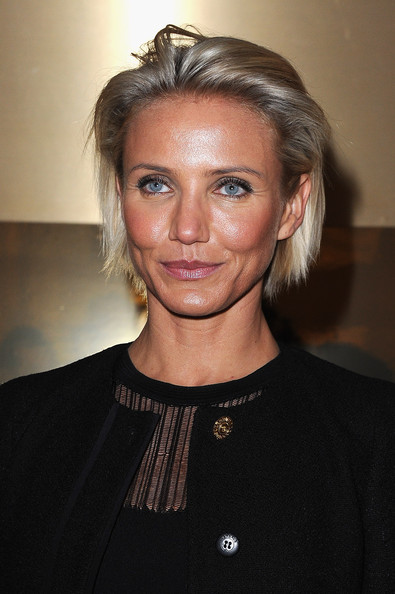 Cameron Díaz le saca partido a su nuevo corte de pelo