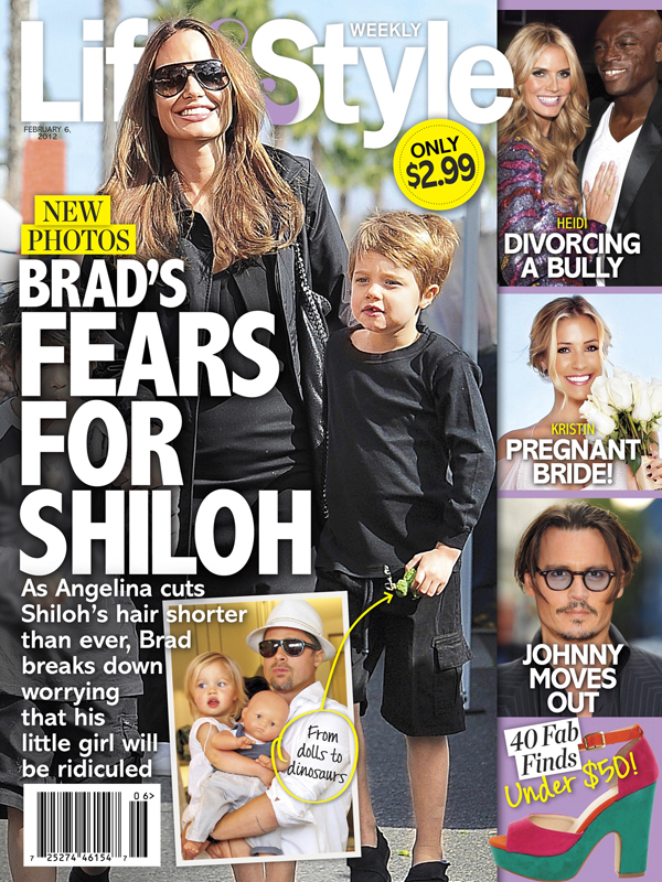 Shiloh, la hija de Angelina Jolie y Brad Pitt, sigue imitando en sus looks a sus hermanos