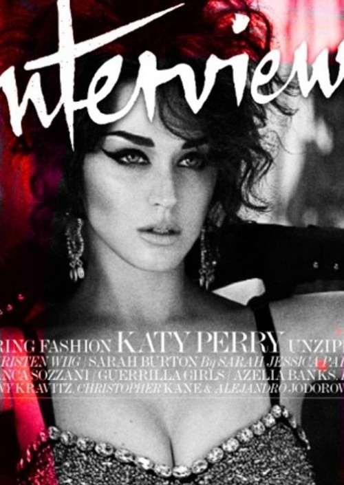 ¡Katy Perry en la portada de Interview no parece ella!