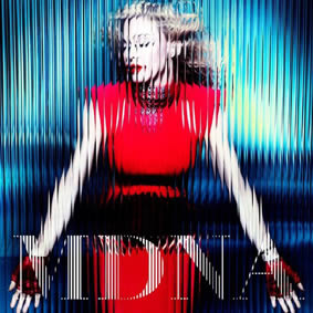 Madonna viste de Antonio Berardi en la portada de MDNA