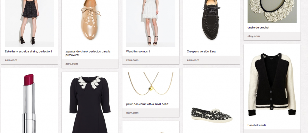 Más utilidades de Pinterest: Elabora una lista de deseos 