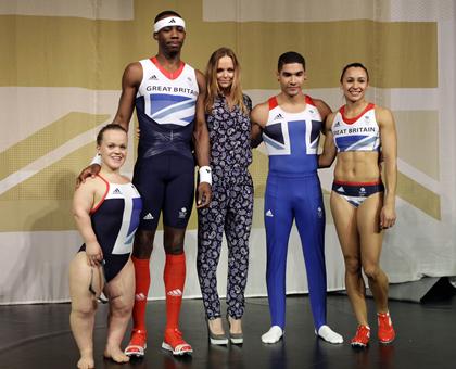 Stella McCartney ha diseñado los uniformes de Gran Bretaña para las próximas Olimpiadas