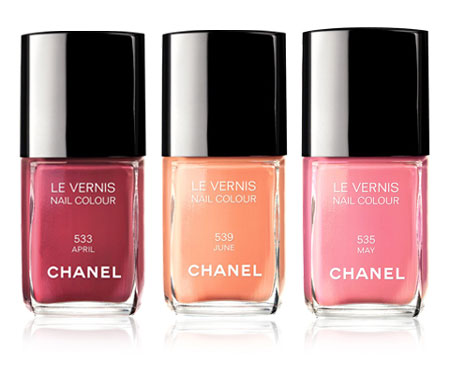 Un esmalte para cada mes de la primavera, lo último de Chanel