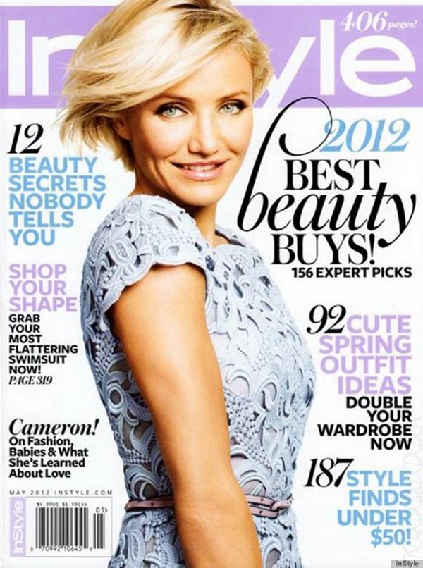 Cameron Diaz y el secreto de la eterna juventud: Su portada para InStyle