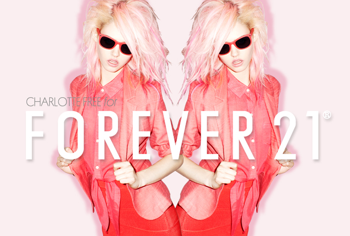 Charlotte Free, nueva imagen para Forever 21