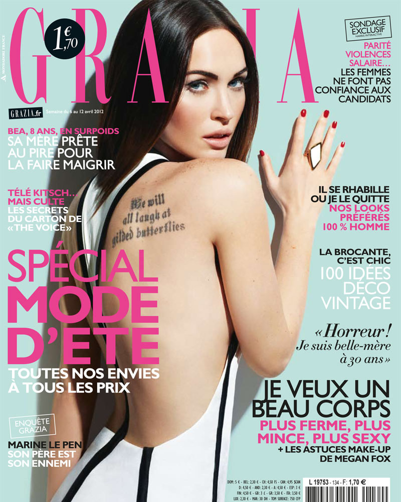 A Megan Fox le borran los tattoos