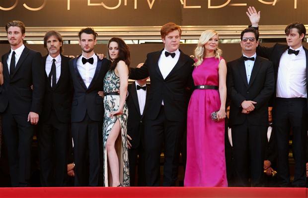 Kristen Stewart y Kirsten Dunst presentaron On the Road anoche en Cannes