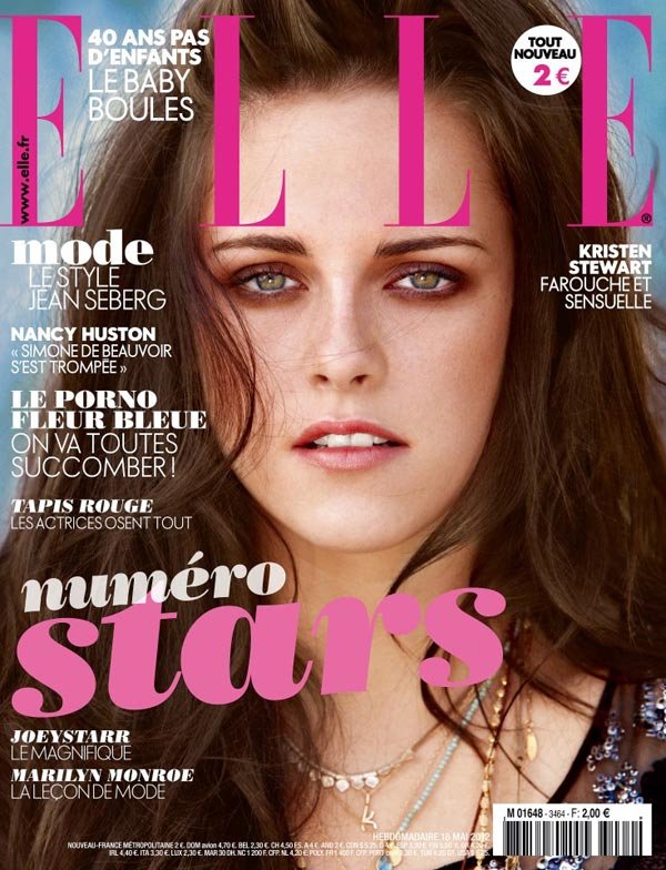¿Por qué Kristen Stewart parece el fantasma de los ojos marrones en Elle Francia?