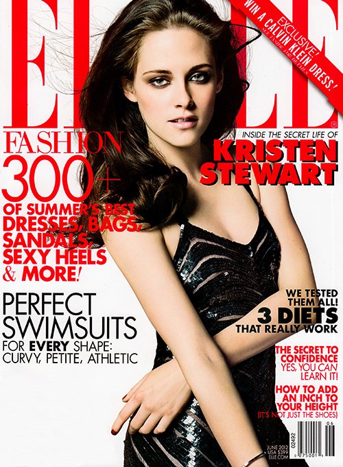 Kristen Stewart continúa atesorando portadas: ahora la de Elle 