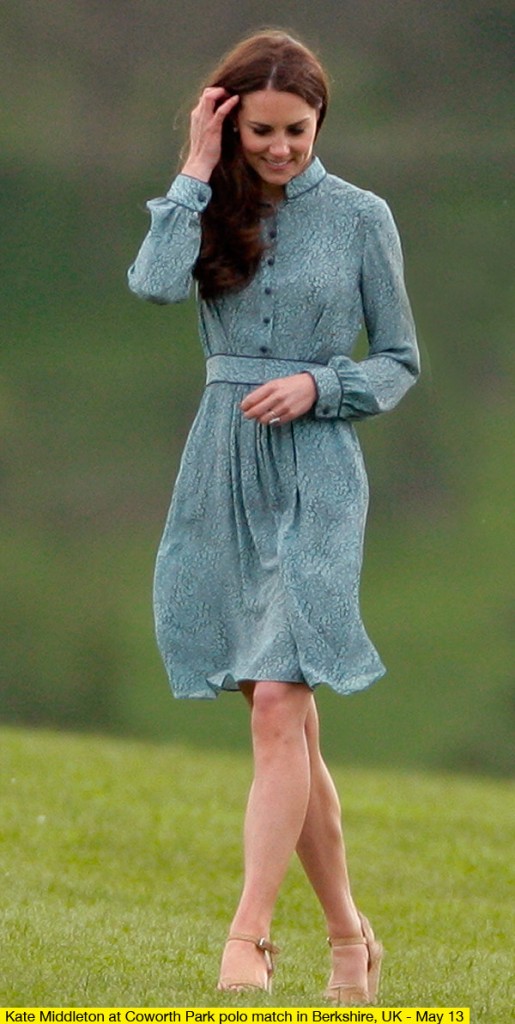 Kate Middleton y su vestido a lo La Casa de la Pradera