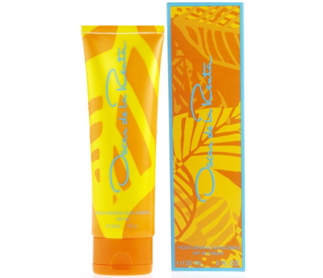 Oscar de la Renta saca al mercado su primera crema solar