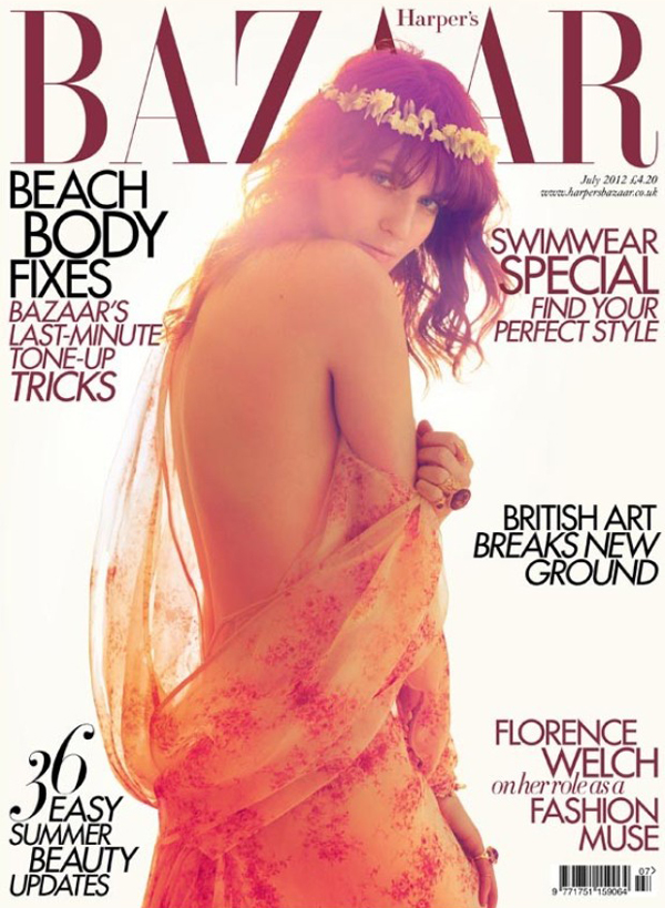 Adora de manera oficial a Florence Welch tras ver su portada para Harper's Bazaar UK