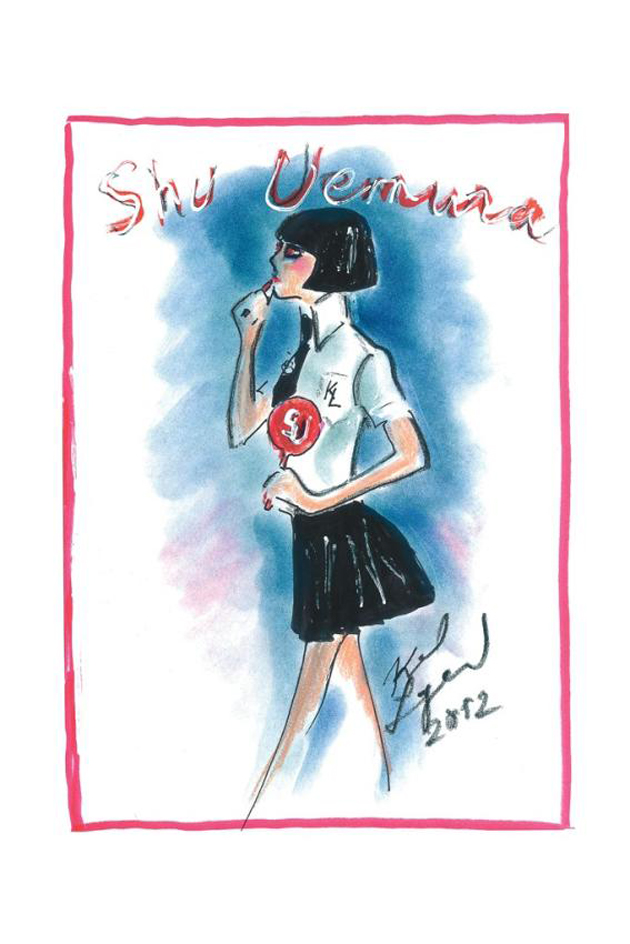 Mon Shu Girl, creado por Karl Lagerfeld para Shu Uemura