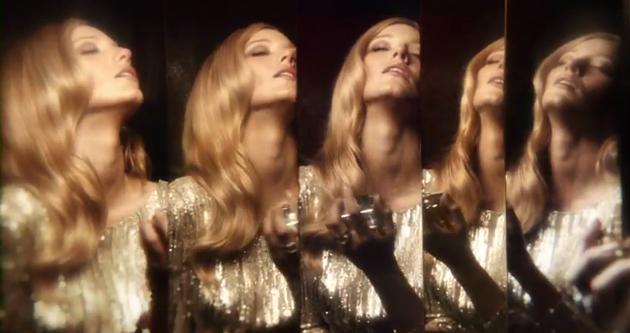 Blake Lively, extasiada en el anuncio de Gucci Première