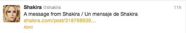 Shakira confirma su waka embarazo 