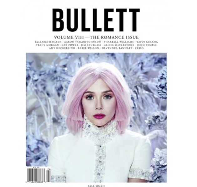 Encontramos a Elisabeth Olsen con el pelo rosa en la revista Bullet 