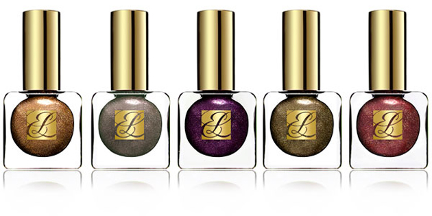 Colección de esmaltes Estee Lauder Pure Color Metal Mania 