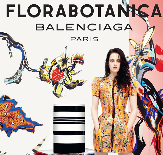 Kristen Stewart encantada de la vida con ser imagen de Florabotanica 