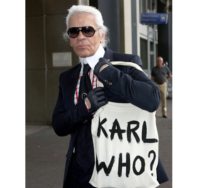 ¿Quieres saber si has engordado? Pregúntale a tu ropa, dice Karl Lagerfeld 