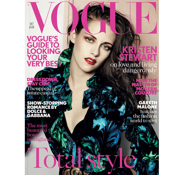 Kristen Stewart para Vogue UK 