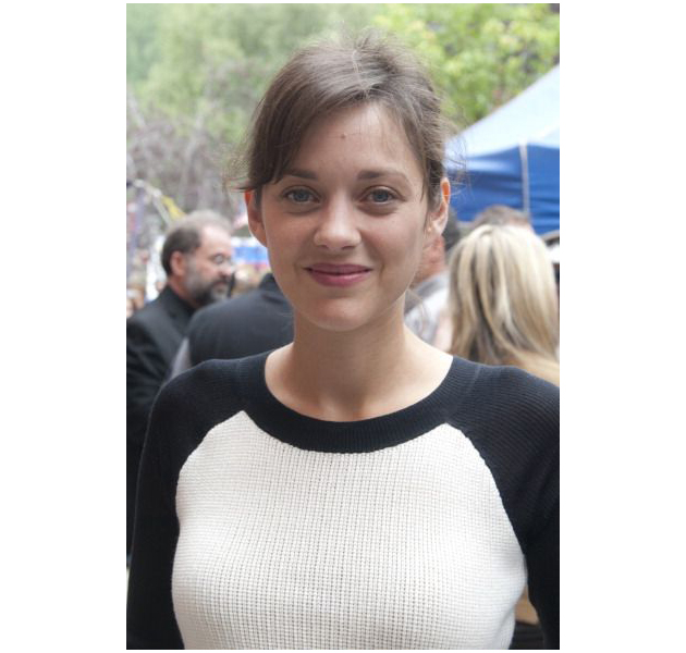 Marion Cotillard con 0 maquillaje 