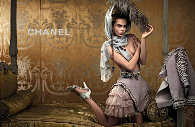 Más publicidad de Chanel Crucero con Cara Delevingne