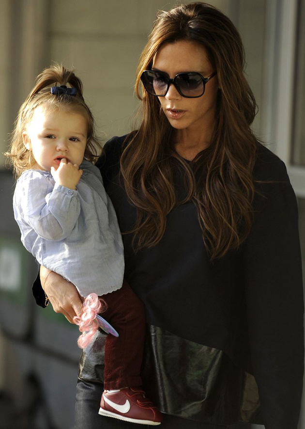 ¡Pero qué mona está Harper Seven Beckham!