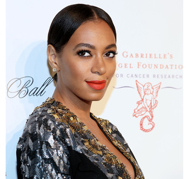 Solange Knowles aparca el afro en el Angel Ball