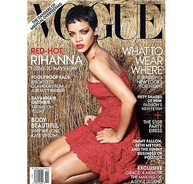 Rihanna se convierte en portada de Vogue